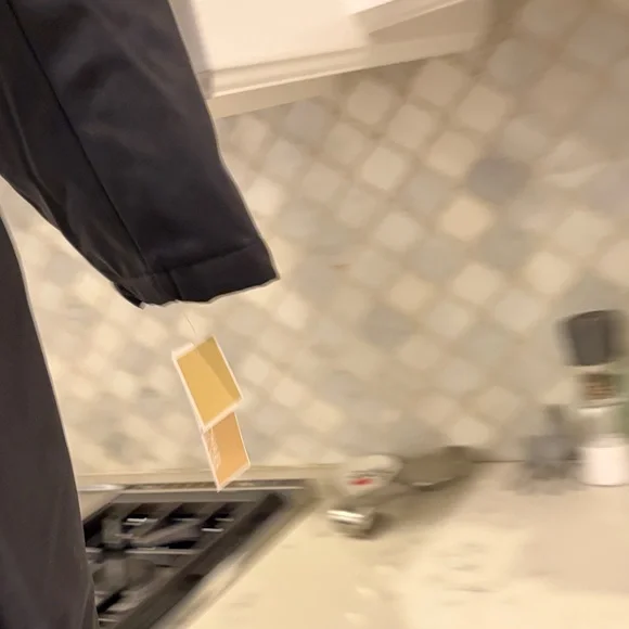 Michael Kors Black Trench Coat with Belt - Picture 9 of 11